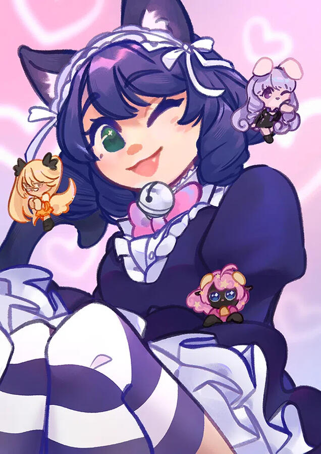 Fanart of Cyan from Show by Rock!!