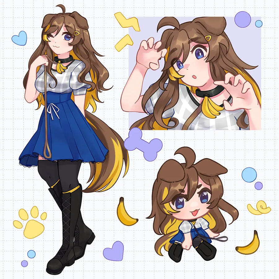 Character page (raffle prize) for FrecheLexi.